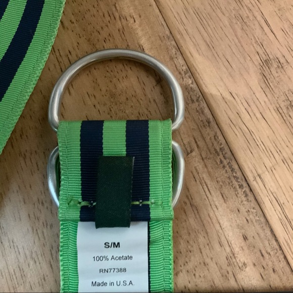 J Crew Blue/Green & Express Pink Ribbon Belts - Picture 5 of 6